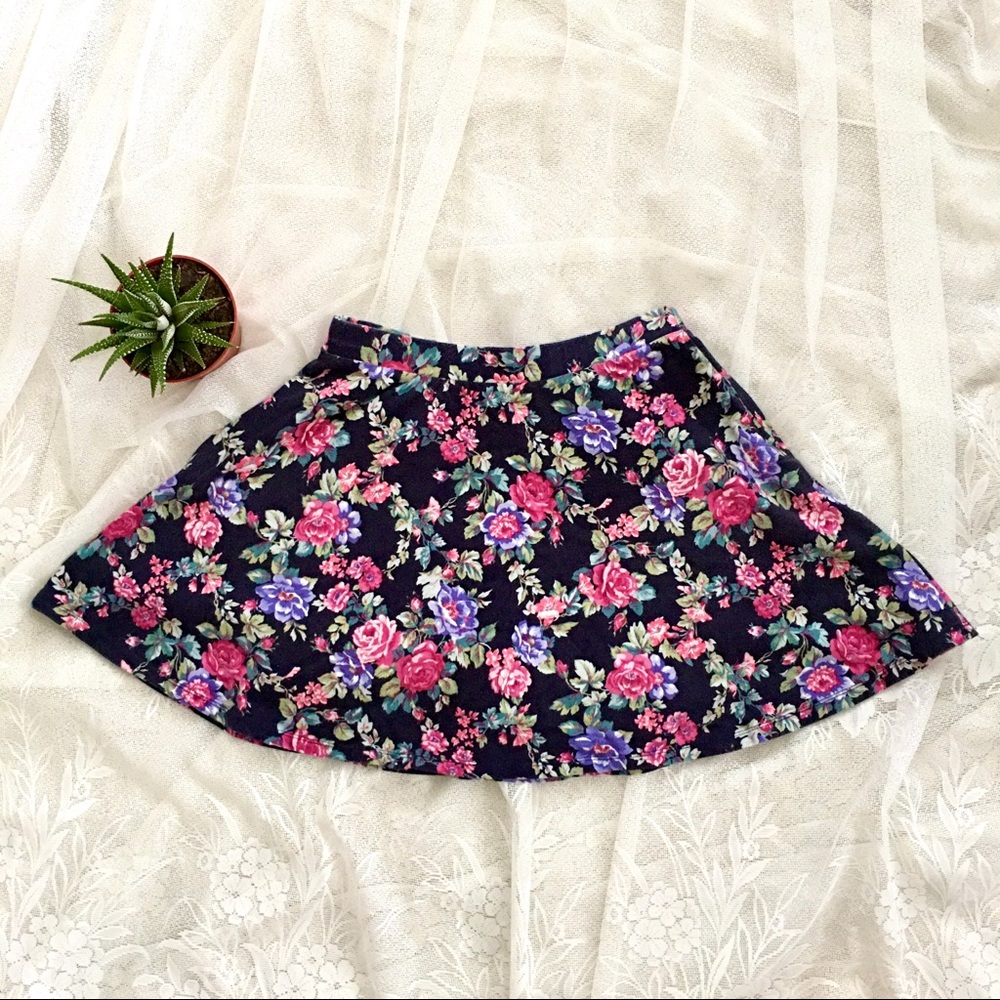 Forever 21 | floral skirt, M